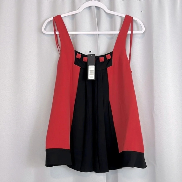 New Marc By Marc Jacobs Strawberry Cordial Silk Top Size 4 - Picture 1 of 8